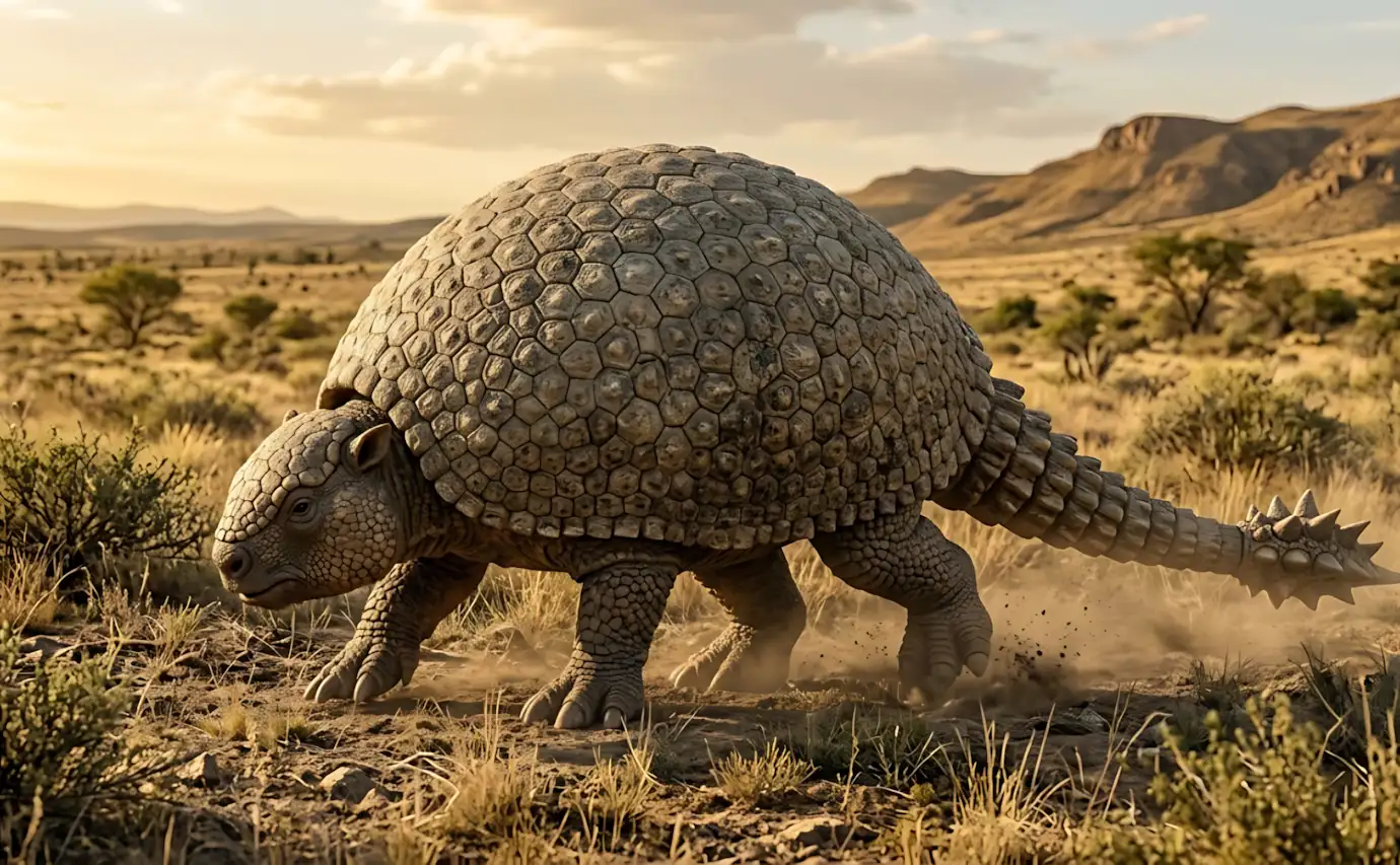 Gliptodonte Glyptodon