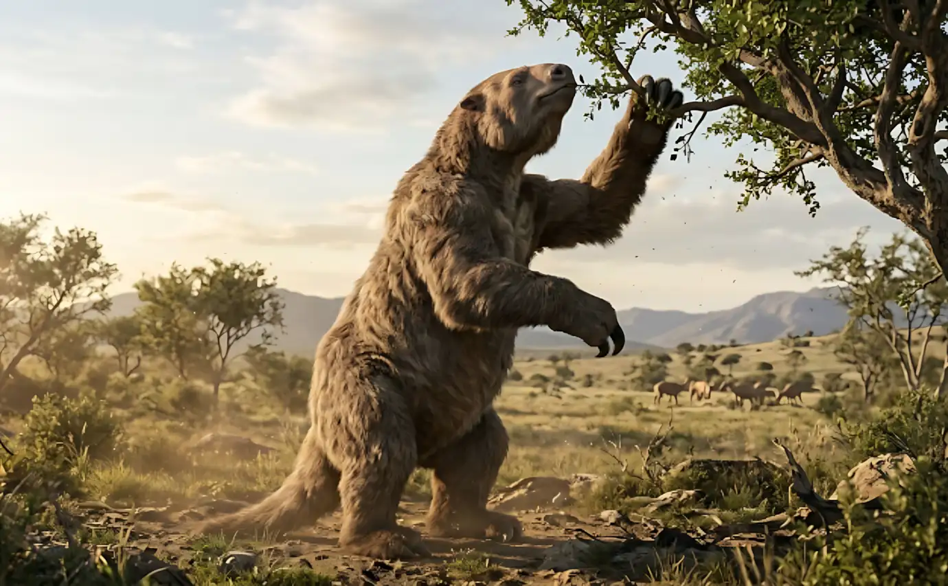 Preguica Gigante Megatherium